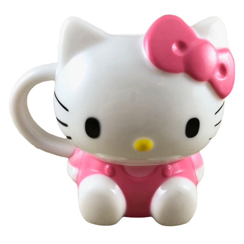 Hello Kitty Pink Bow 3D Plastic Mug – Mug Barista