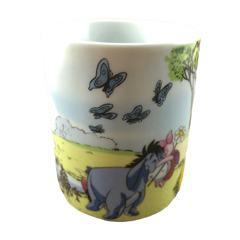 Winnie The Pooh Piglet Eeyore Butterflies Dragonflies Mug Disney – Mug ...