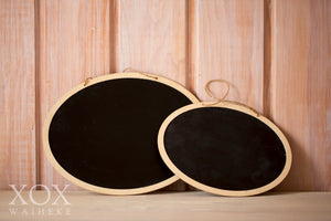 Blackboards Small Oval  - Set of 2