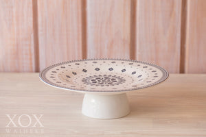 Cake Stand - Floral Round 