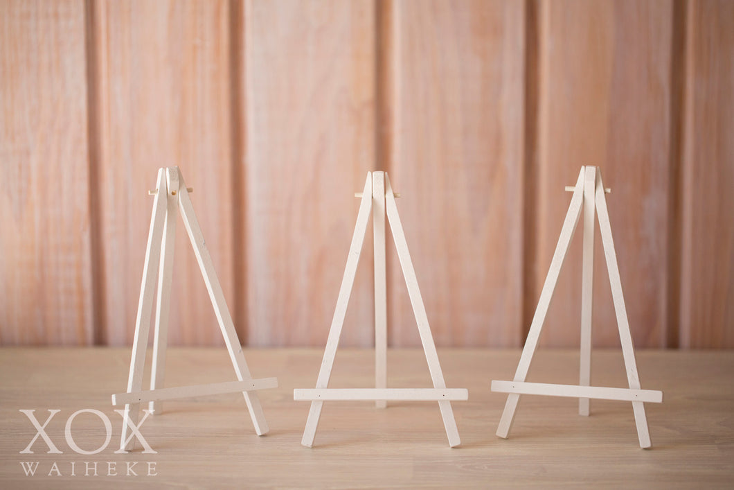 Mini White Easels