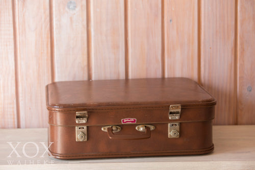 Large Brown Suitcase