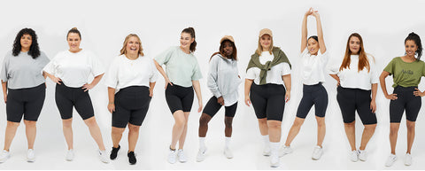 9 models in sizes 8 to 24