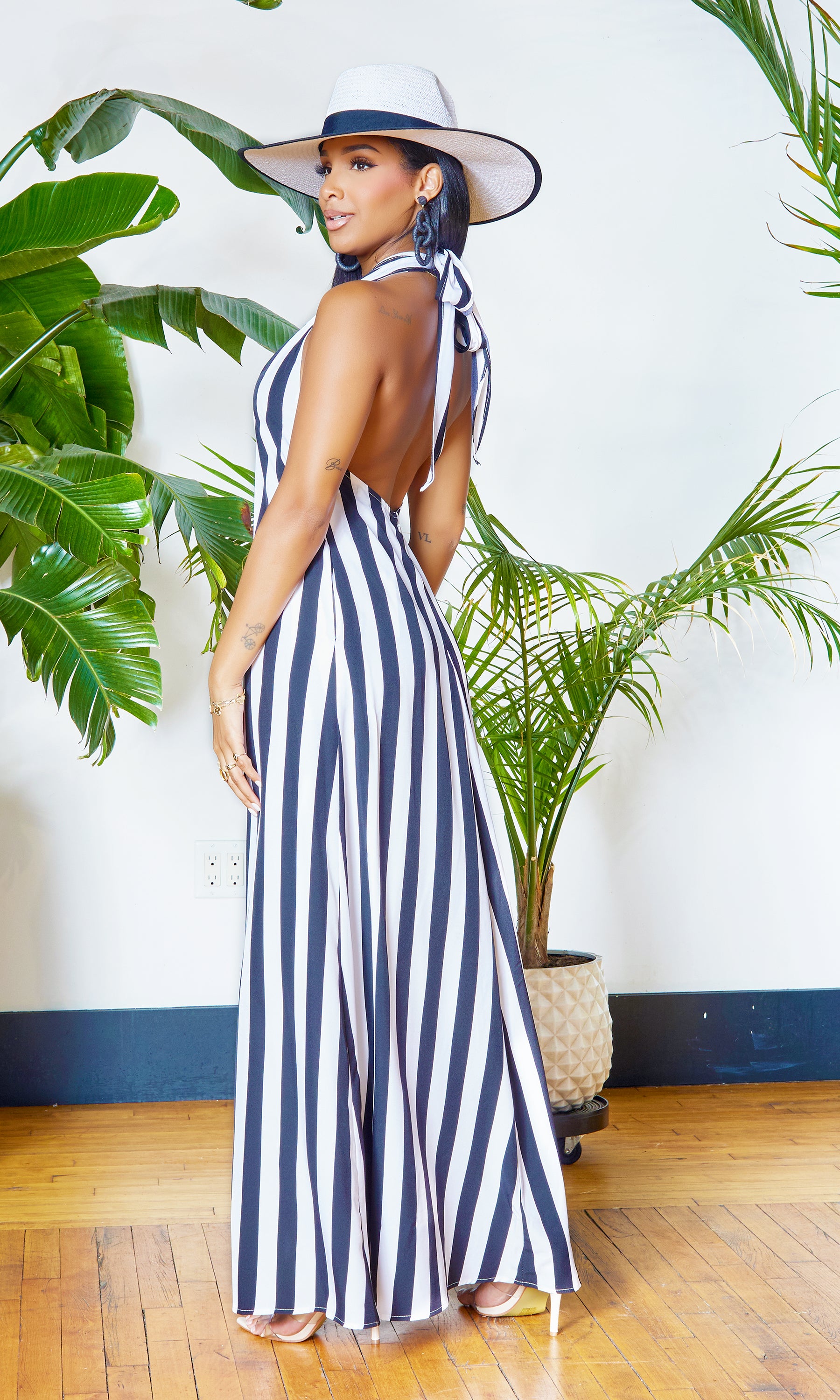 Weekend Vibes Stripes Dress | Cutely Covered