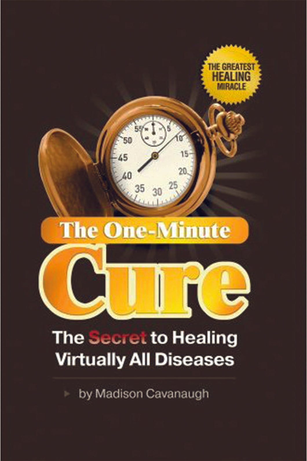 the one minute cure book