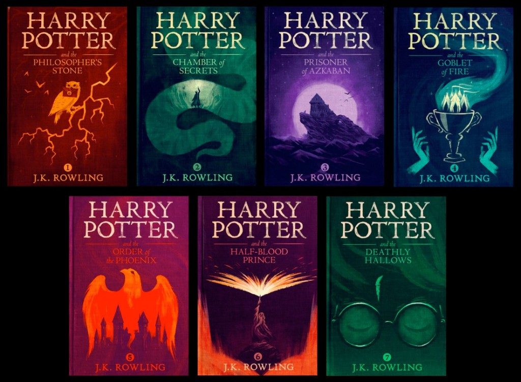 harry potter book series order