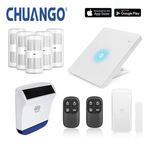 Chuango AW1 Plus 'Deluxe 260' WiFi Home Security Alarm