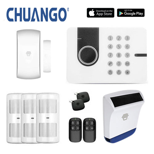 Chuango G5W (3g) 'Premium 260' Wireless DIY Home Security Alarm