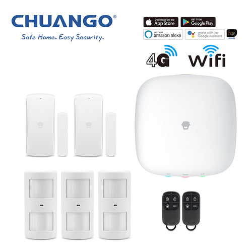 Chuango H4-LTE (WiFi & 4G) Smart Home Security System