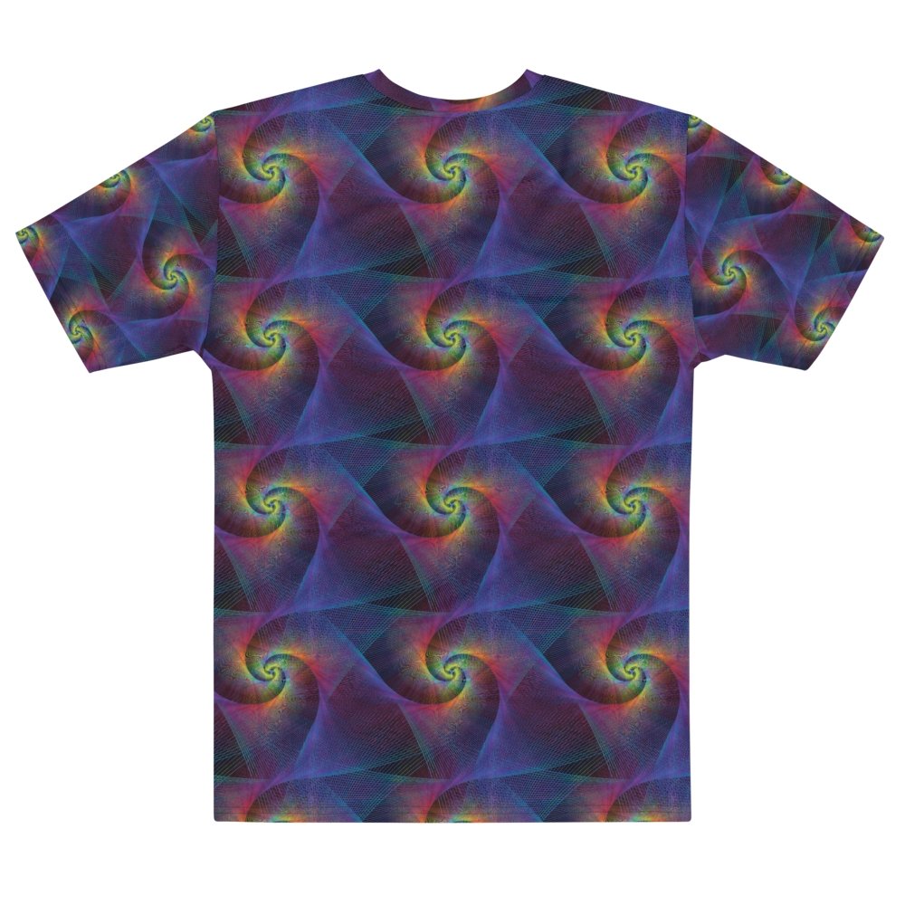 Triangular Vortex Spirals Psychedelic Trippy Dmt Holographic T-shirt ...