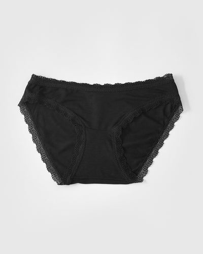 Lace Hipster Underwear in Black – Textile Apparel