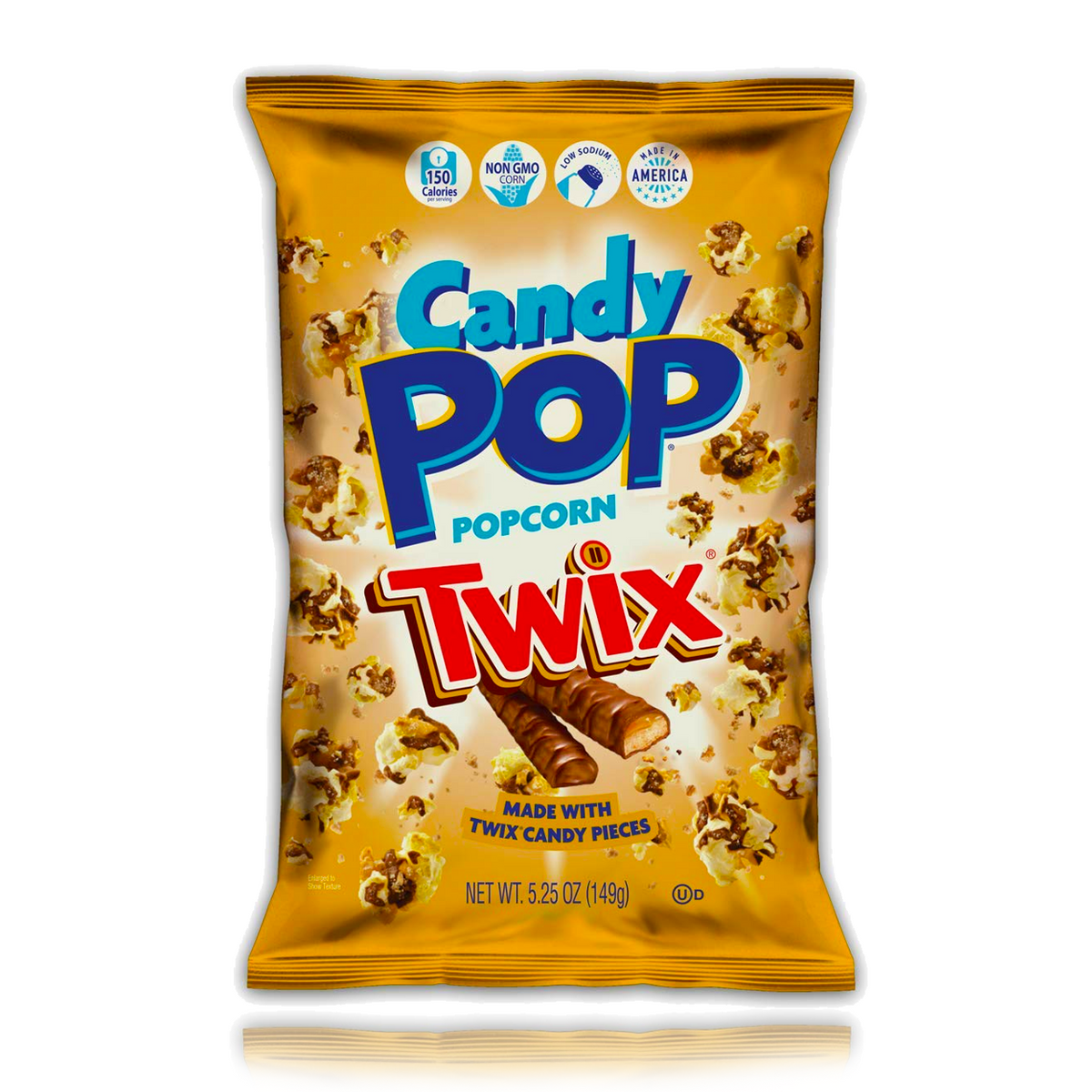 Candy Pop Twix Popcorn Bag 144g – United Sweets