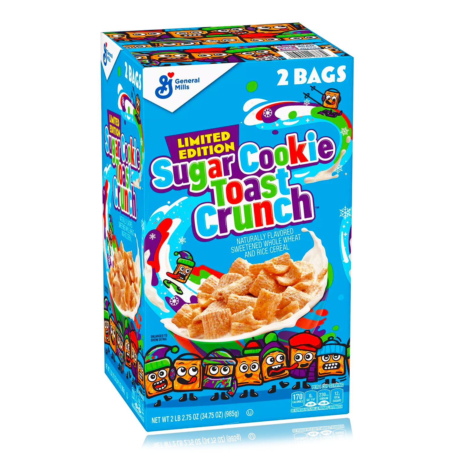 sugar cookie toast crunch nutrition