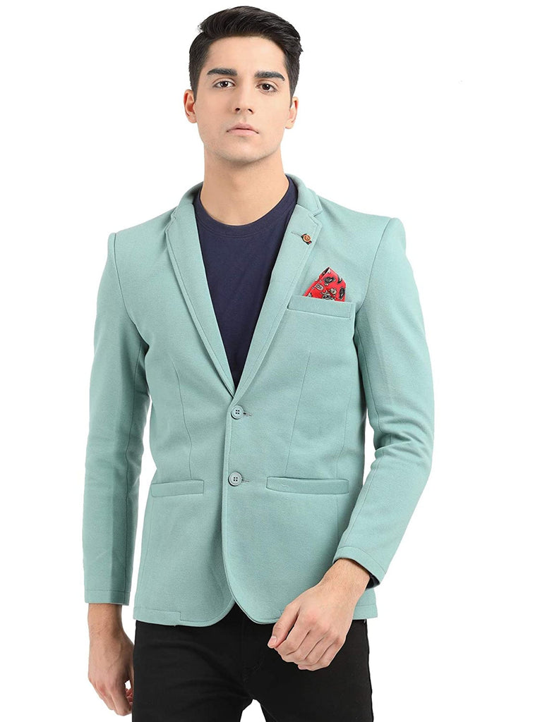 mens slim fit casual blazer