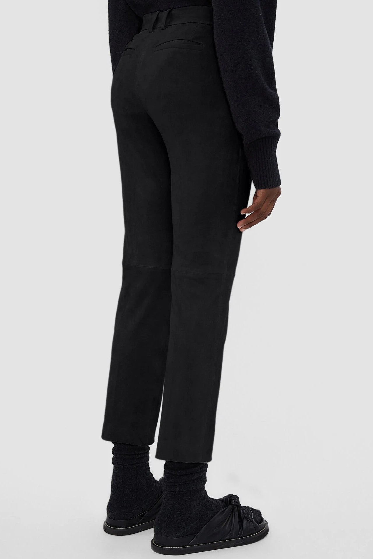 Leather Stretch Coleman Trousers