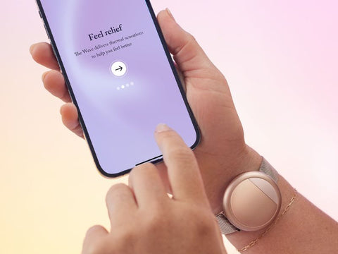 embr wave personal temperature relief app