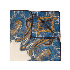 Napoli Silk Pocket Square - sera fine silk