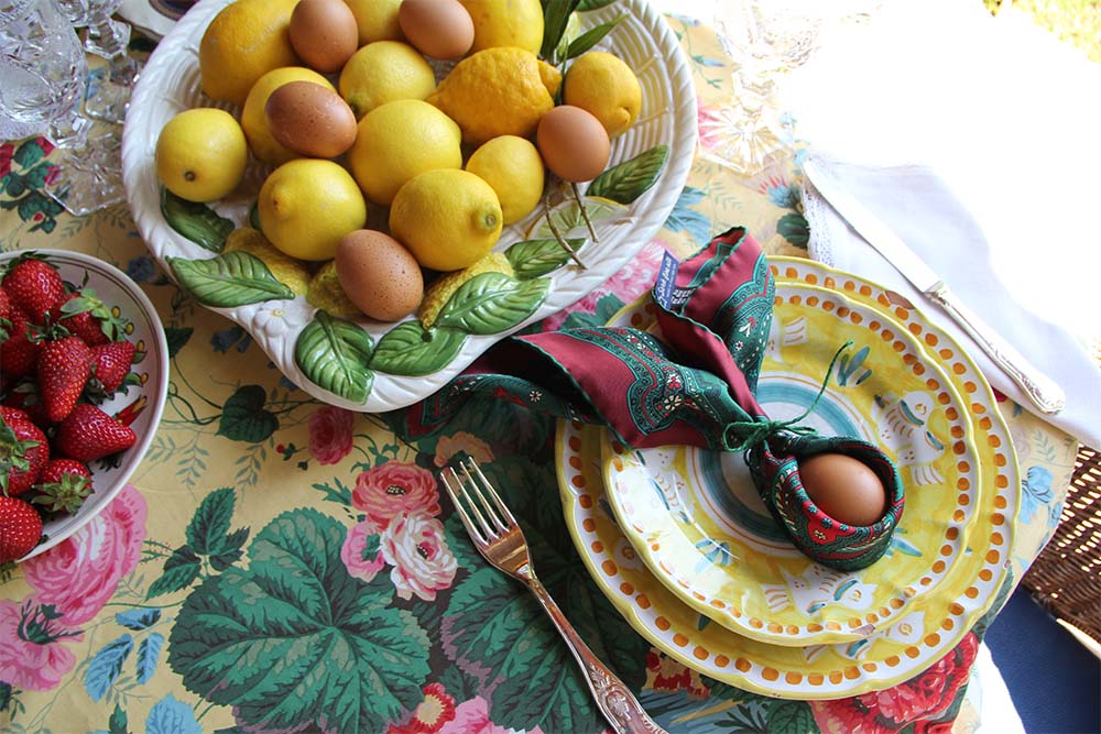 serà fine silk - easter table