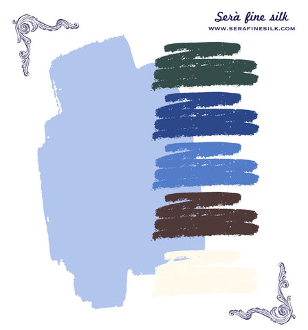 sera fine silk - all products light blue