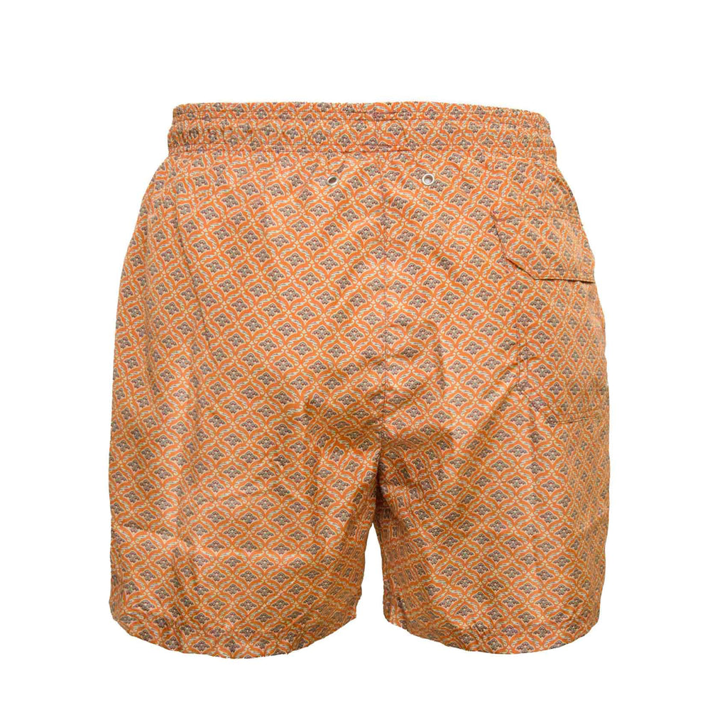 Louis Vuitton Blue Bleached Bandana Monogram Swim Shorts