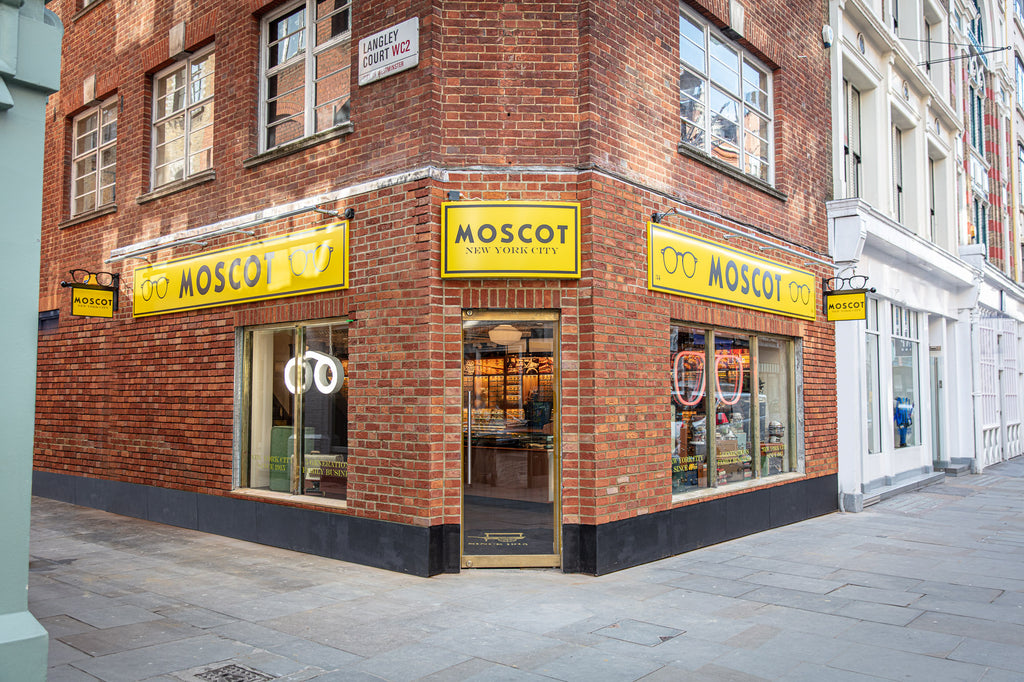 Announcing Moscot S Covent Garden Shop Timeless Nyc Eyewear Moscot