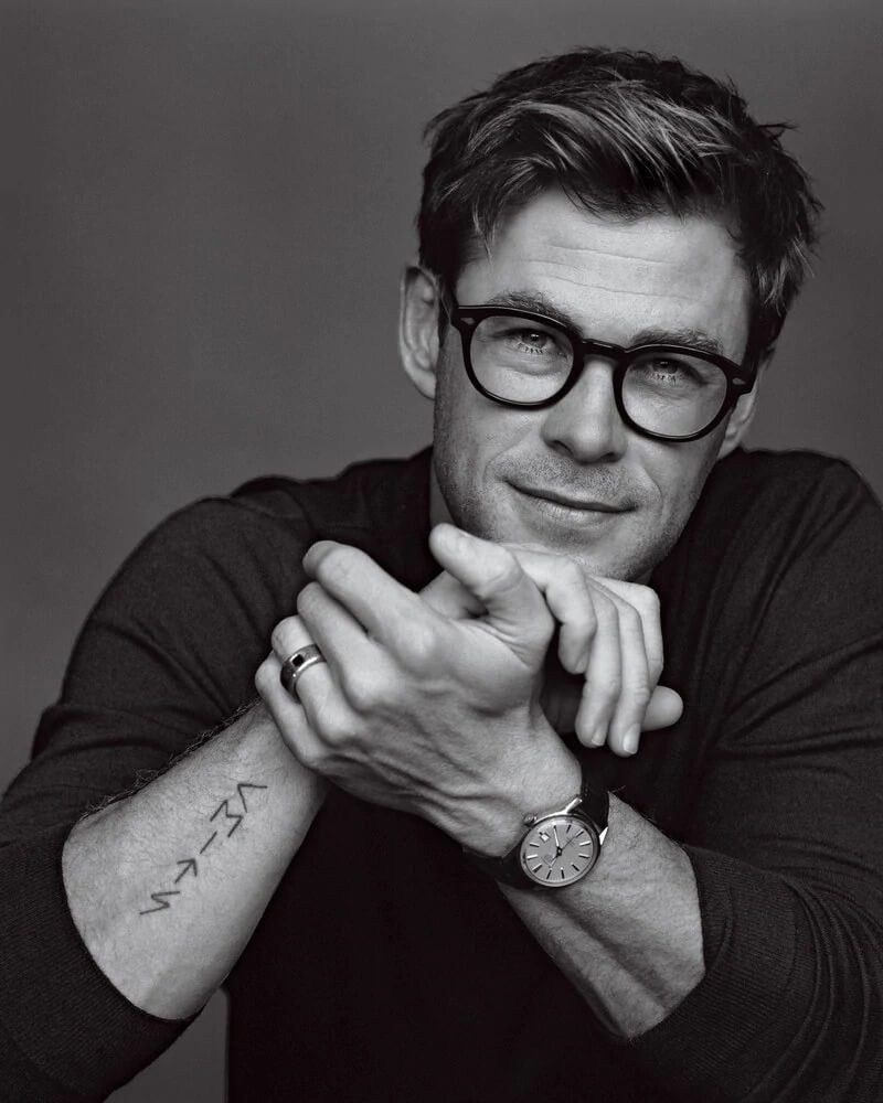 Chris Hemsworth wears The LEMTOSH Eyeglasses in GQ | In the Press – MOSCOT  NYC SINCE 1915