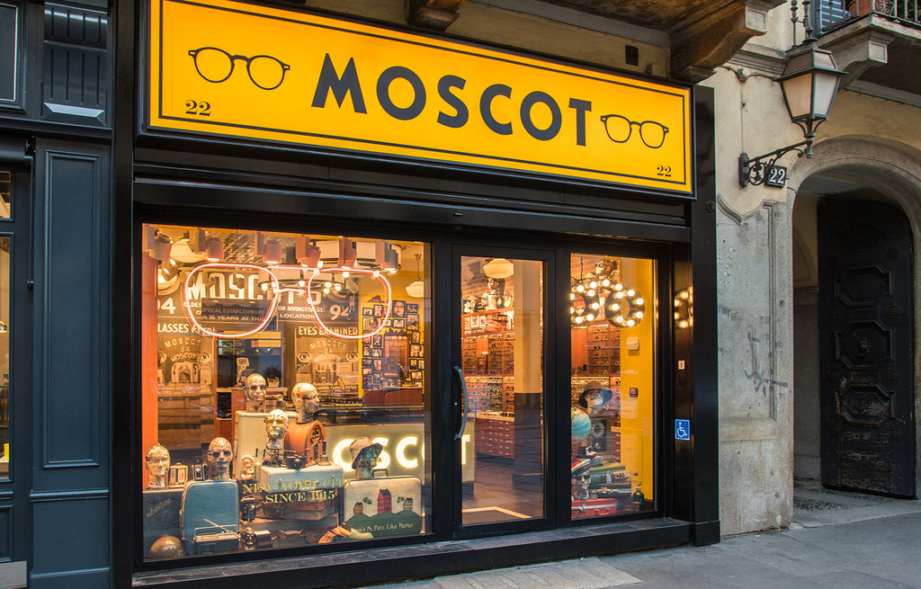 Ciao Milan! MOSCOT opens new Flagship Shop in Milan’s Brera District!