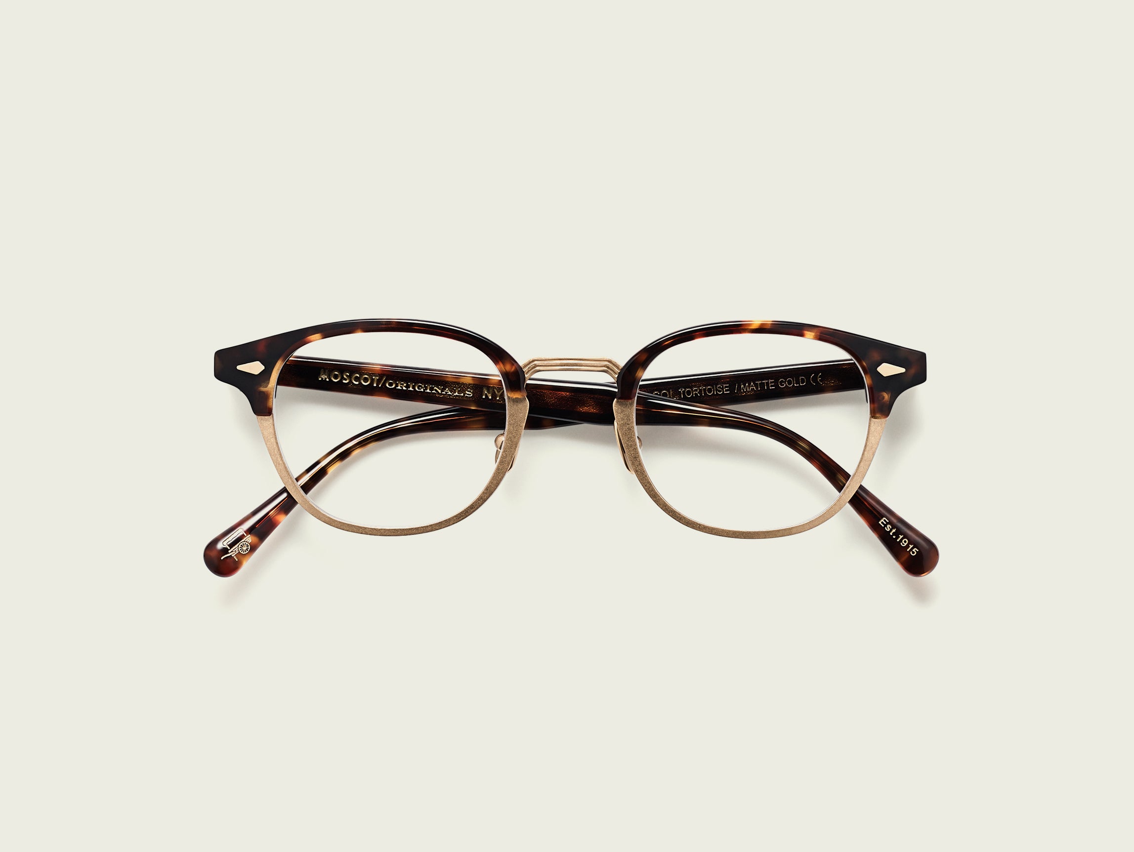 The LEMTOSH-MAC in Tortoise/Gold