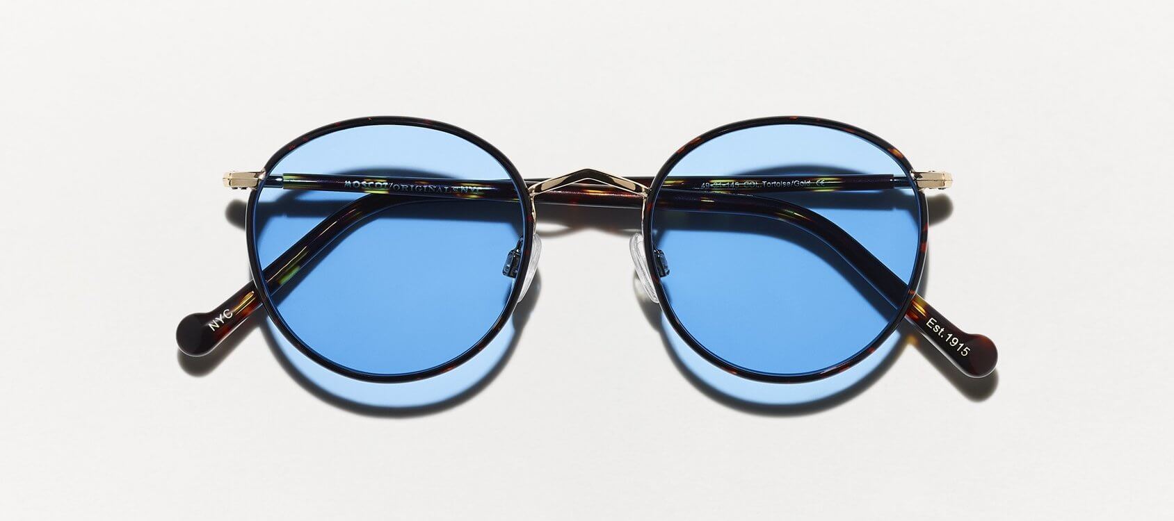 Shades of MOSCOT Blue