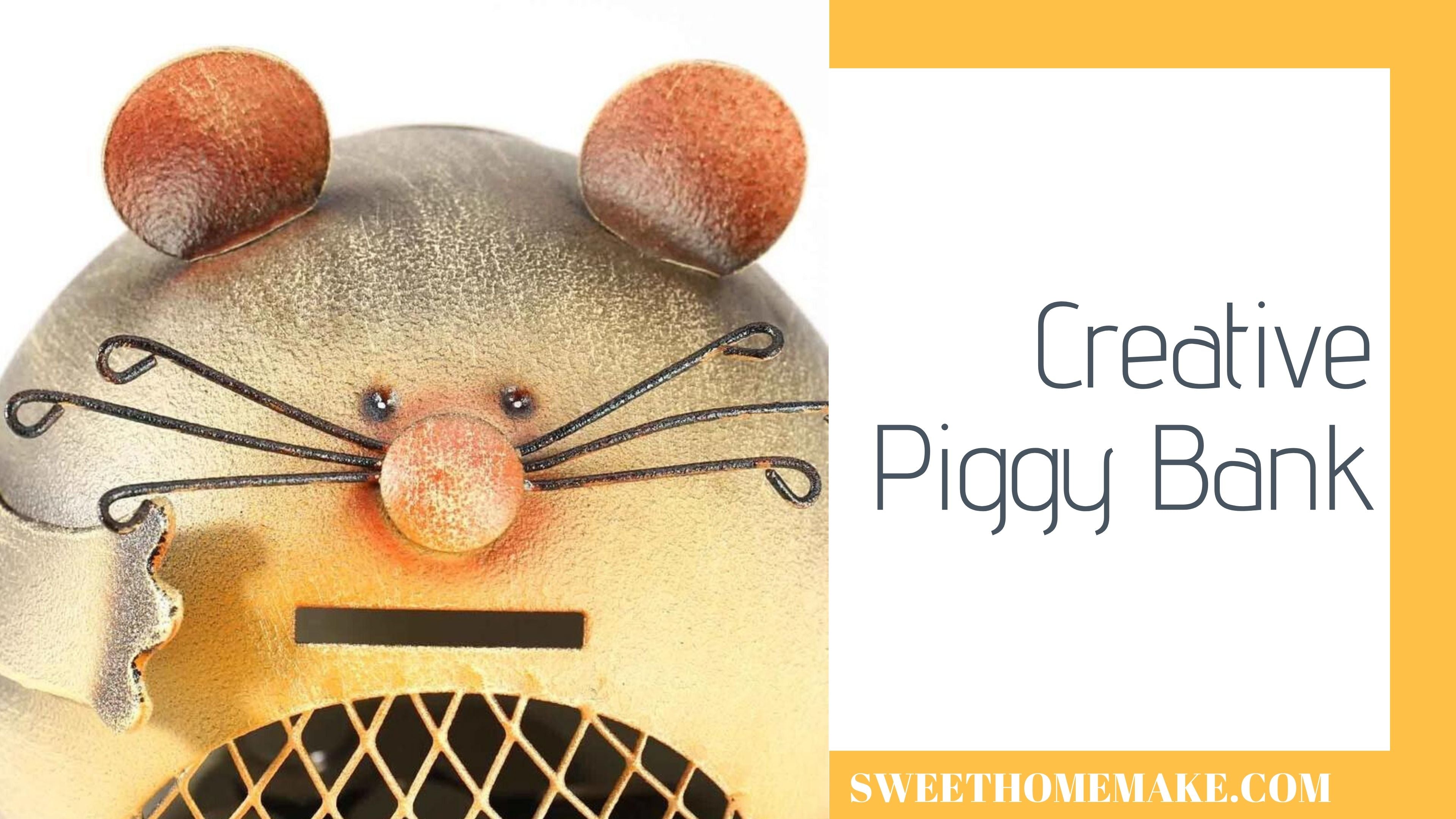 Creative Piggy Banks: for Kids Room Decor and Nursery Decor