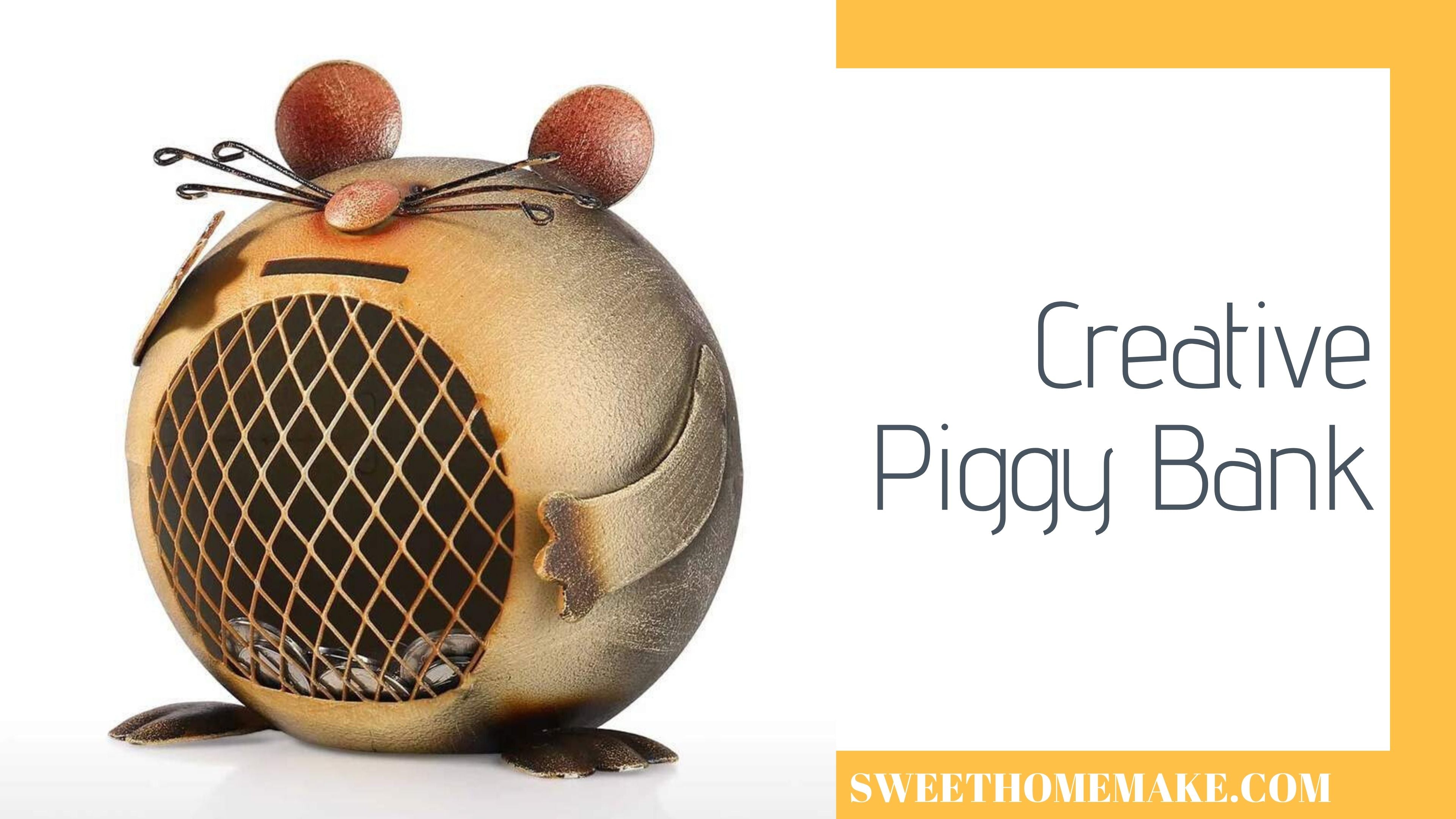 Creative Piggy Banks: for Kids Room Decor and Nursery Decor