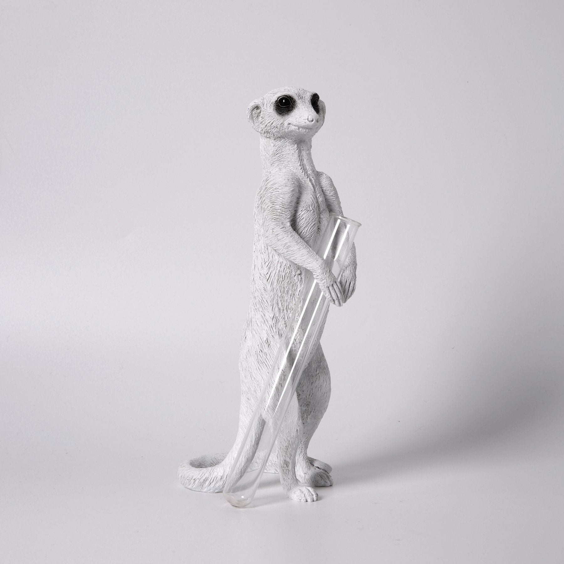 Cute Meerkat Ornament to Single Stem Vase