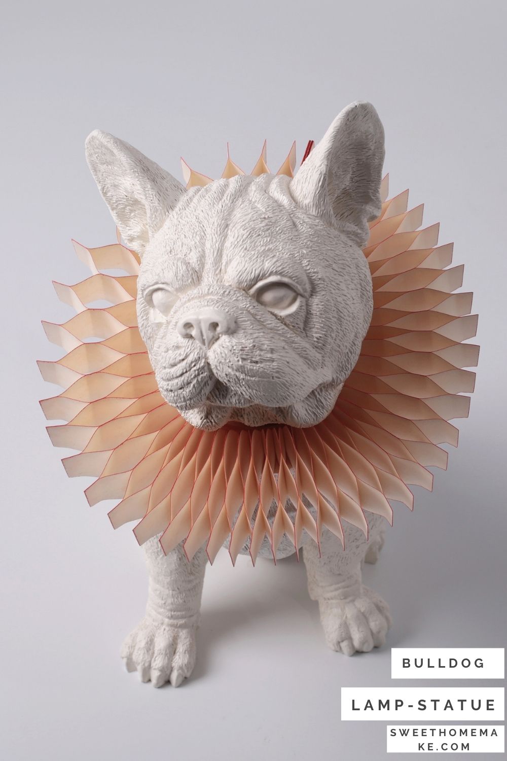 French bulldog table lamp brings nature into your living spaces