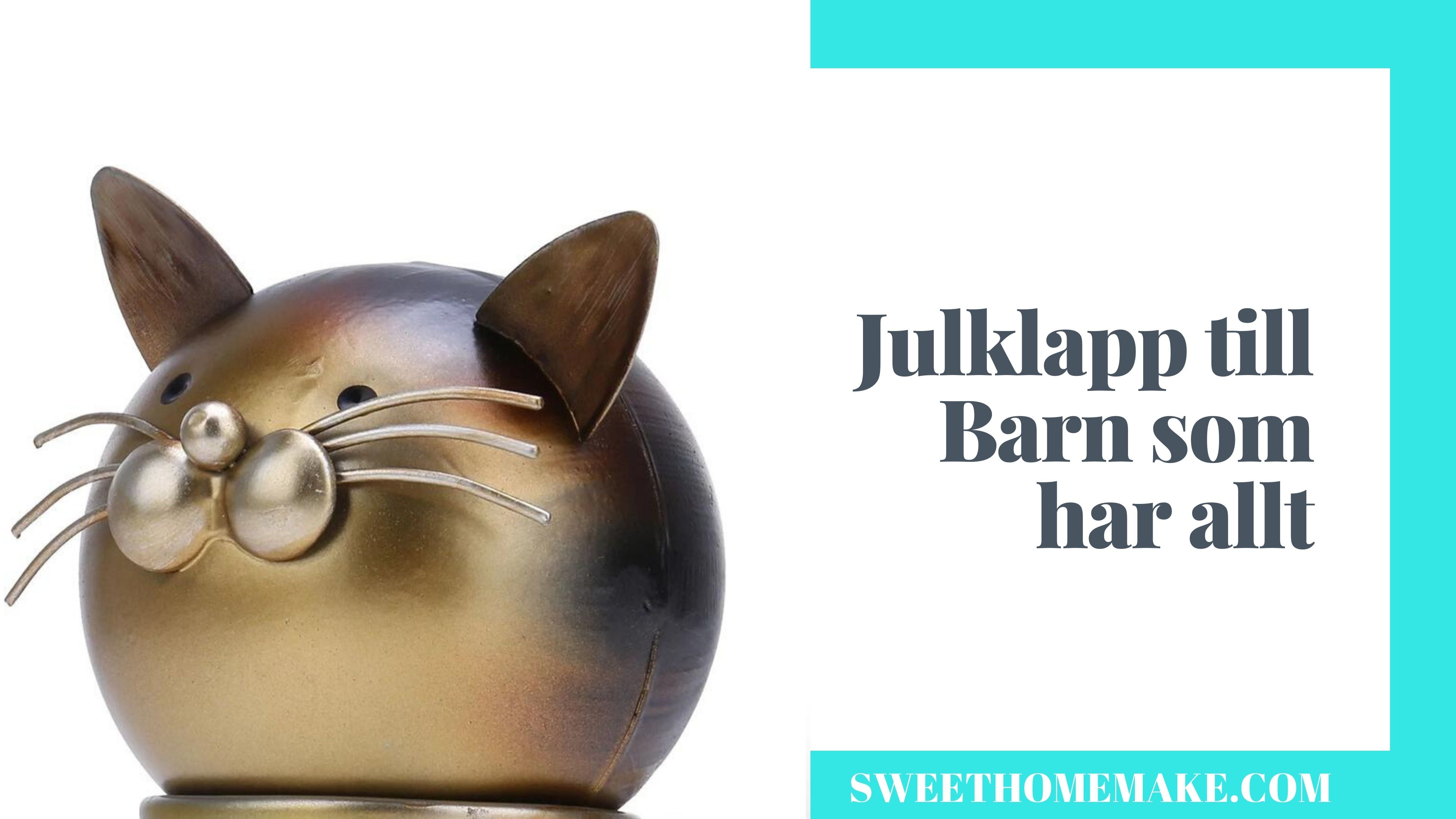 Julklapp till Barn som har allt med Sibirisk Kattfigur The Sweet Home