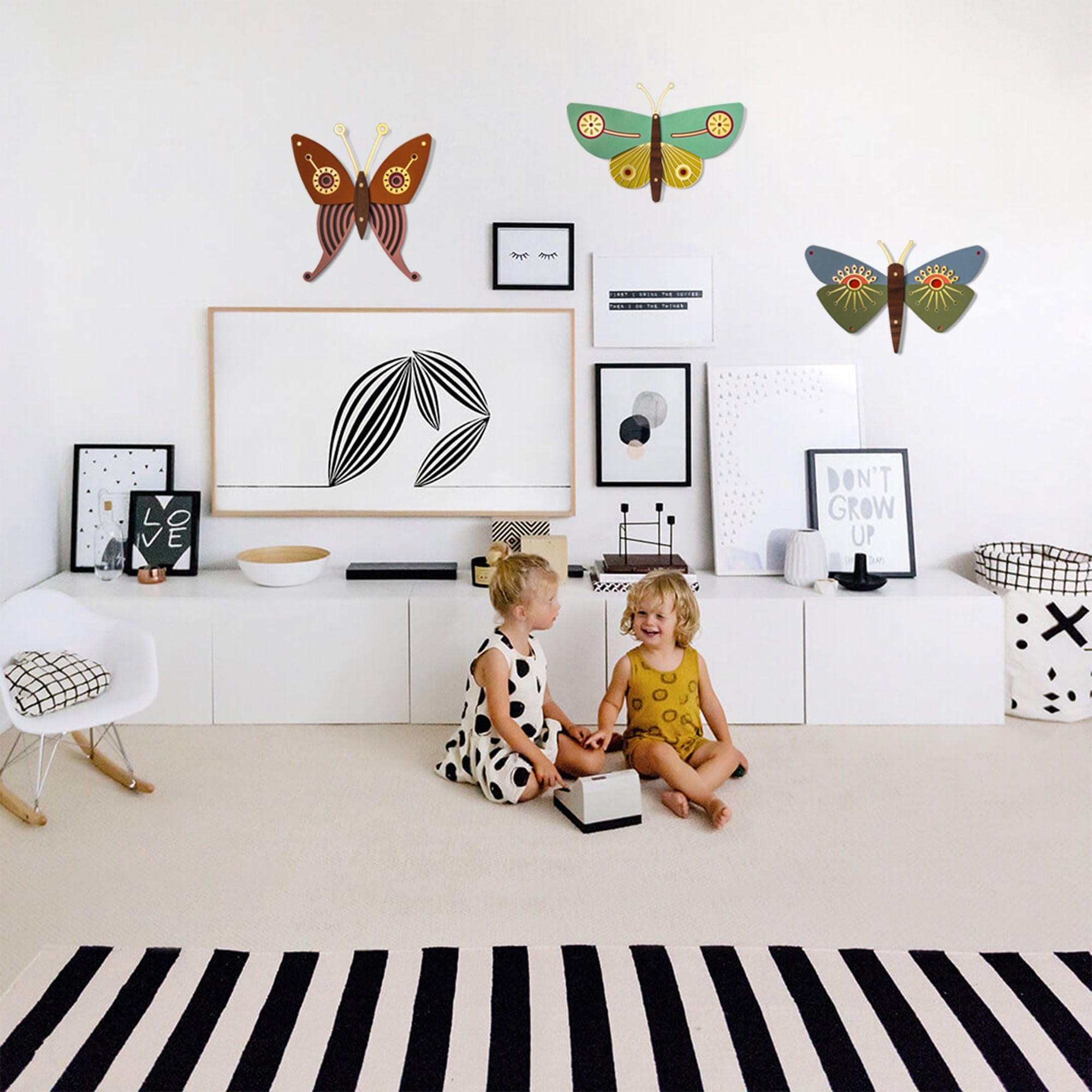 Wooden Butterfly Wall Decor