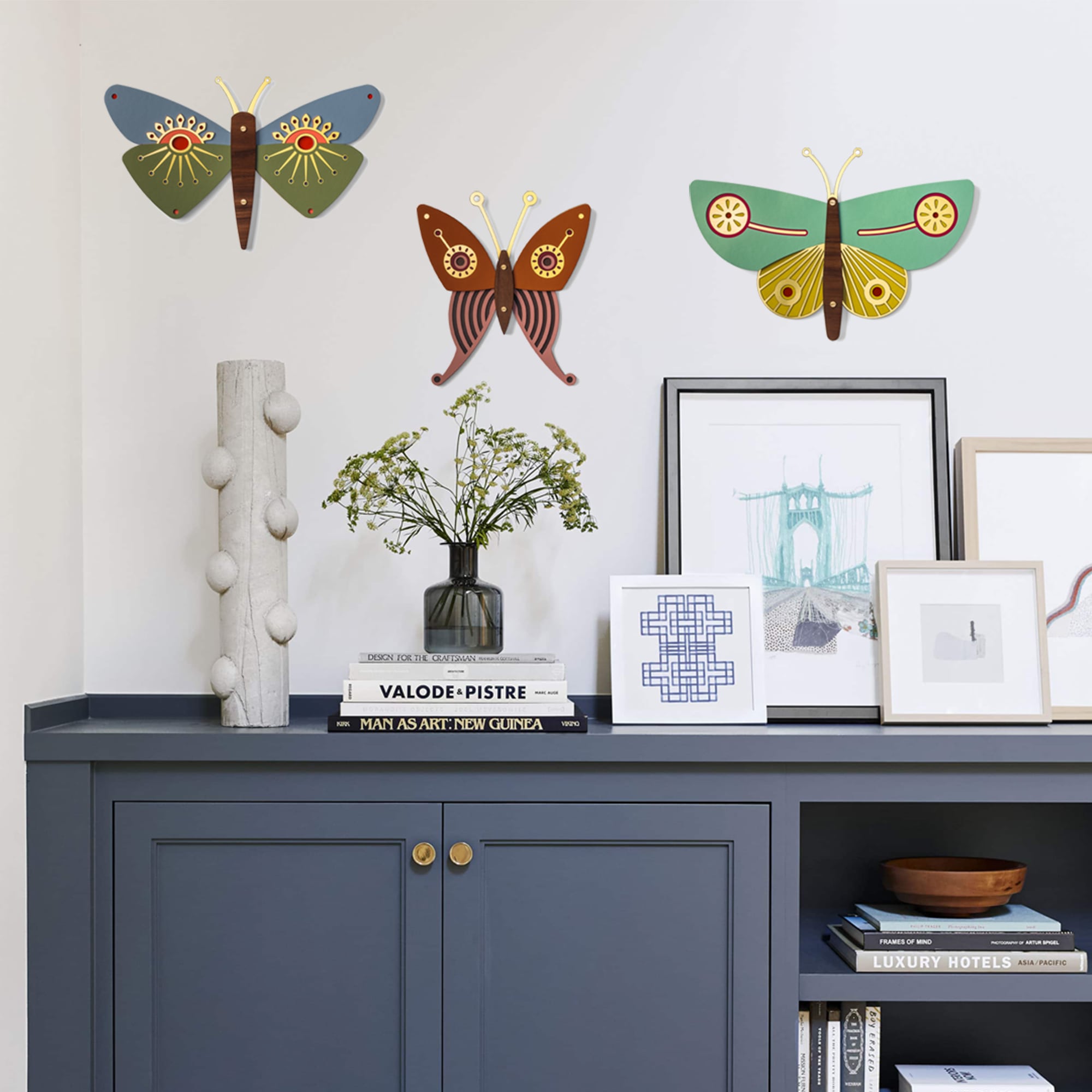 Wooden Butterfly Wall Decor