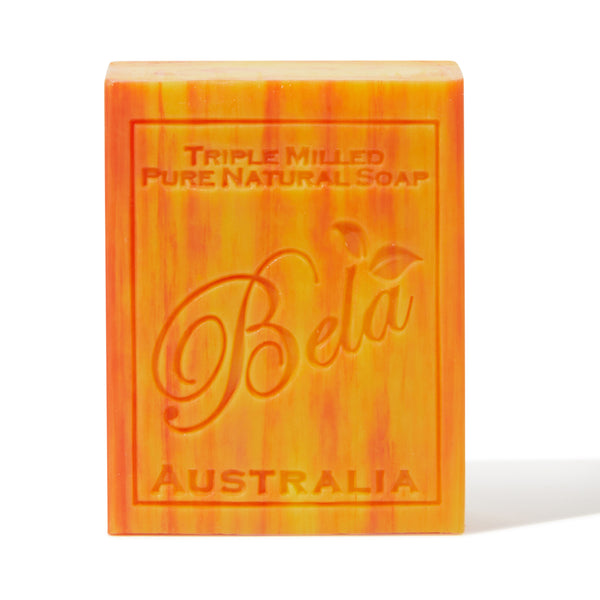 Bela Soap, Natural, Orange