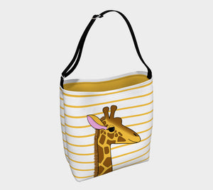 giraffe tote bag