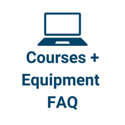 Courses and equipment FAQ