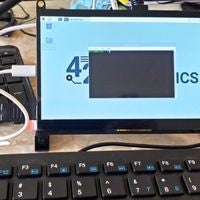 Python coding window open on screen