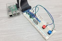 Raspberry Pi Breadboard Circuit with Basic Components