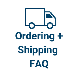 Ordering and Shipping FAQ