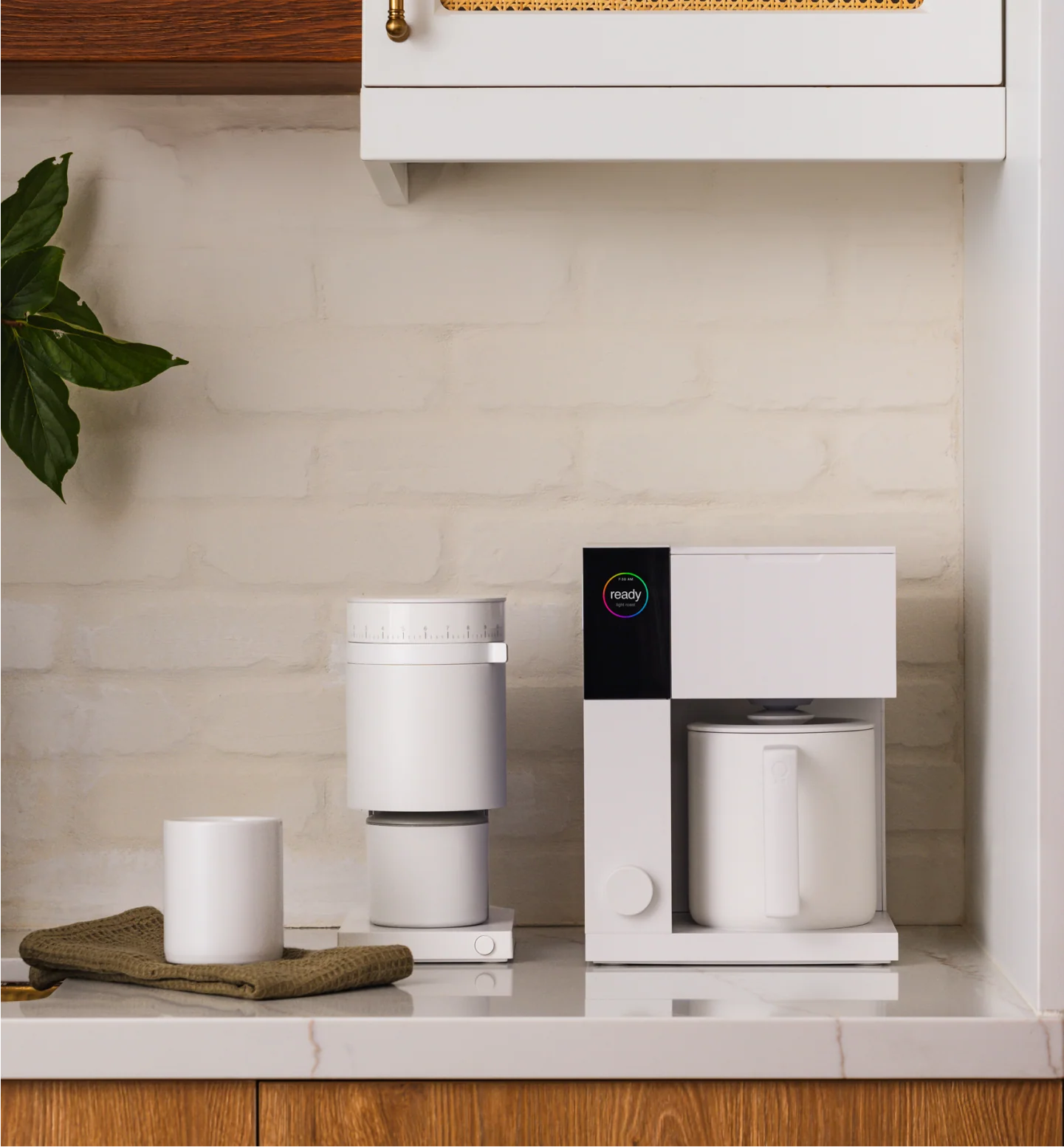 Clean setup showing Aiden without a steam boiler