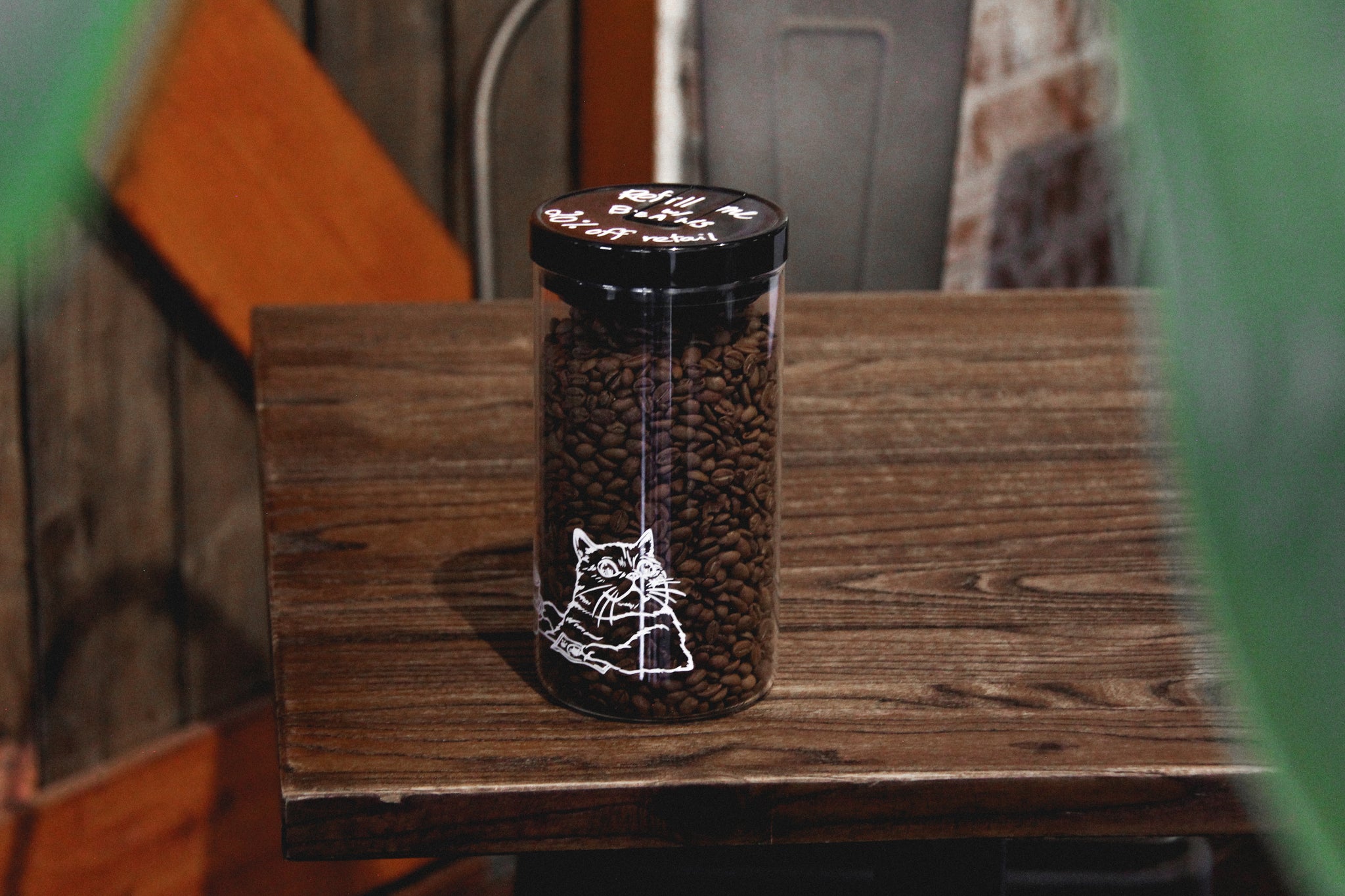 Sought X Found Merchandise (Reusable Coffee Jar)