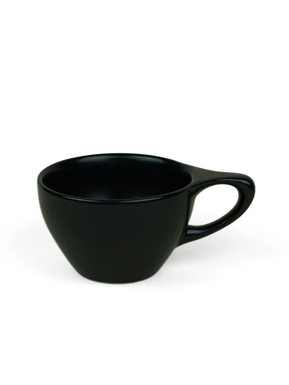 notNeutral Lino Espresso Cup & Saucer - Black (3oz/89ml)