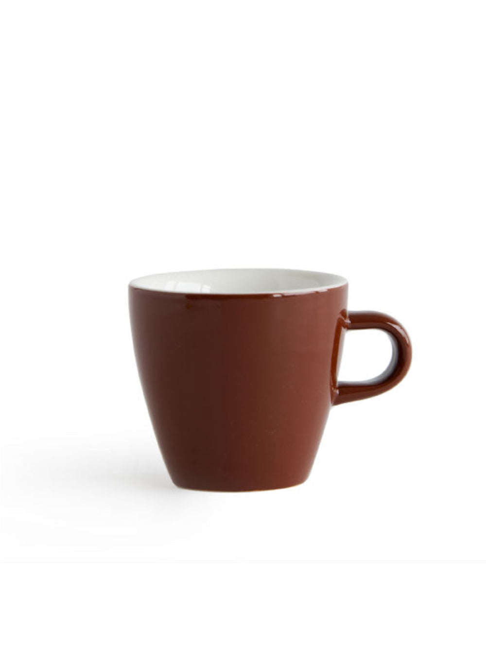 Acme and Co Tasse porcelaine flat white 150ml coloris marron