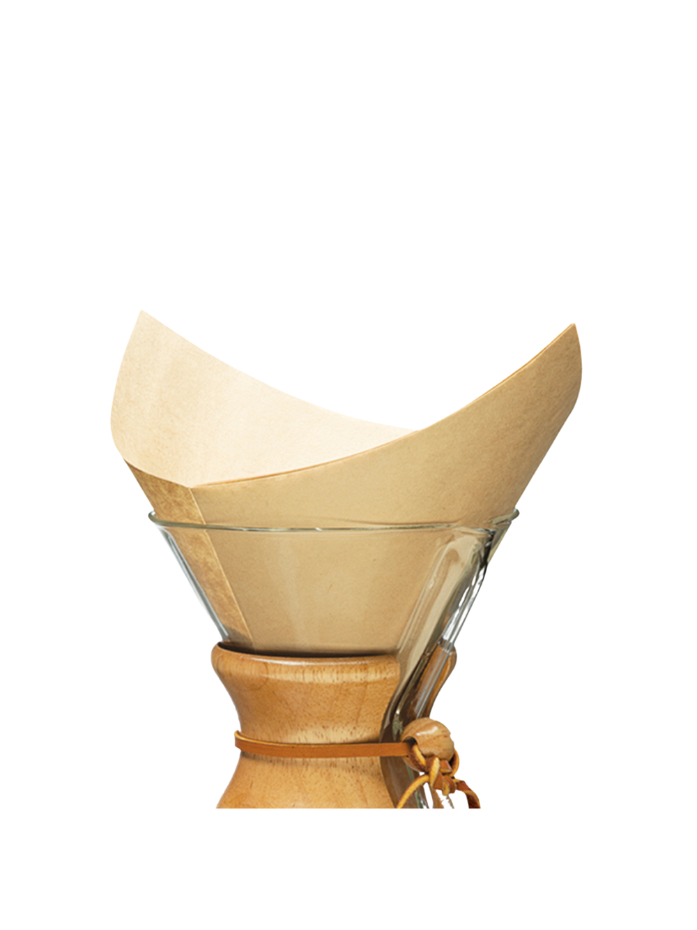 ChemeX 10 Cup with Wood Collar — Stauf's Coffee Roasters