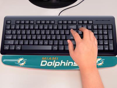 Miami Dolphins Wrist Rest 2x18