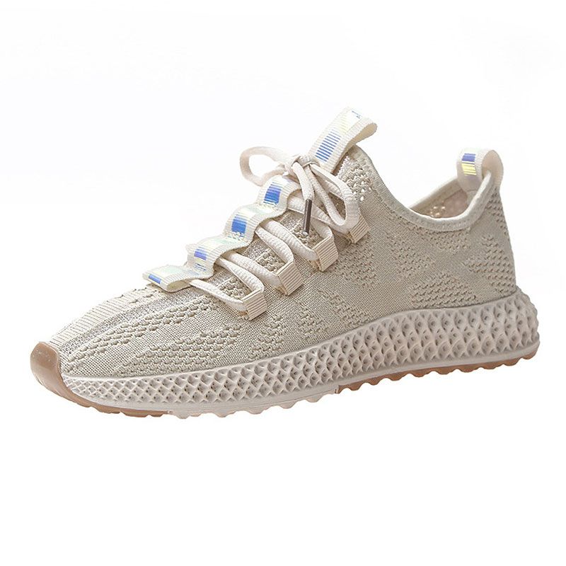 Cross Lace-up Design Breathable Low Top Casual Sneakers Shoes