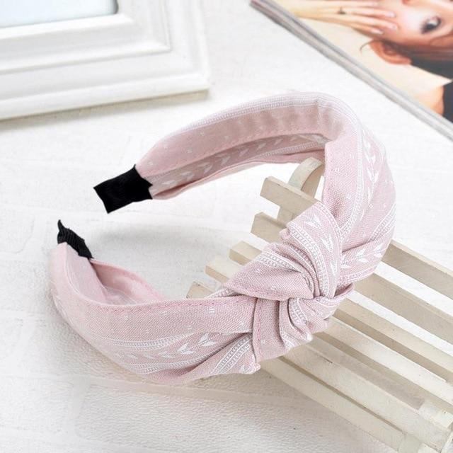 2020 New Women Headband Twist Hairband Girl Bows Headbands Cross Turban Hairbands Headwear Hair Hoop